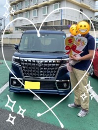 スペーシアカスタムご納車させていただきました！