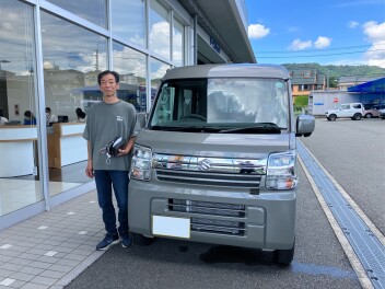 エブリイバンご納車しました！