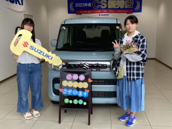 ご納車おめでとうございます☆スペーシア