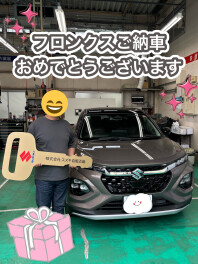 フロンクス　ご納車させていただきました！！