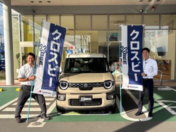 新型クロスビー誕生しました！！