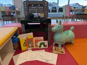 お子様とのご来店をお待ちしています！