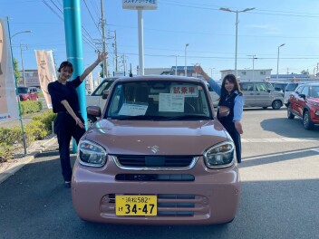 アルトの試乗車が入りました♬