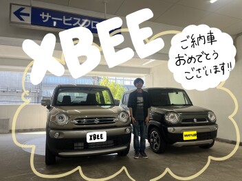 新車クロスビーご納車おめでとうございます！