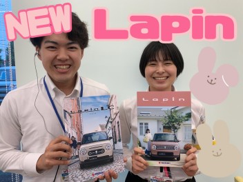 かわいいラパンが新登場(∩´∀｀)∩