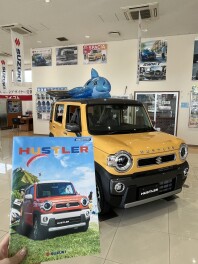 店内に黄色のハスラーが入りました！