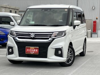 内装と外装ともにきれいな中古車のソリオ入庫しました