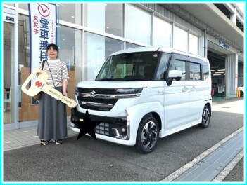 スペーシアカスタムを納車しました★