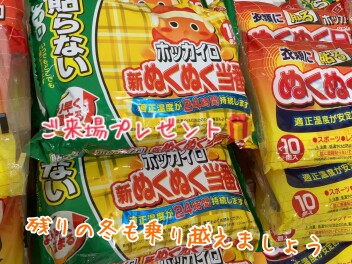 今日から感謝祭です！