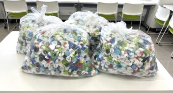 ７月～９月　エコキャップ集まりました！