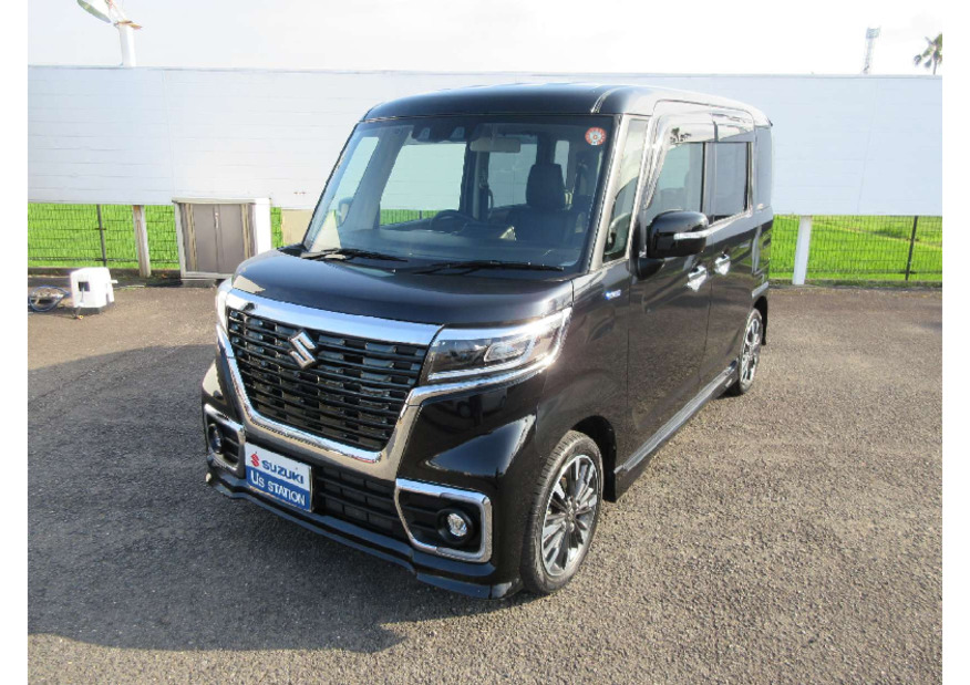 漆黒のブラックスペーシアカスタム！入庫しました！