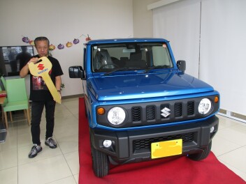 O様、ジムニーご納車おめでとうございます！！！