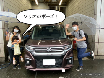 ソリオご納車致しました！！