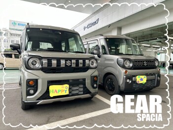 スペーシアギアをご納車させていただきました！