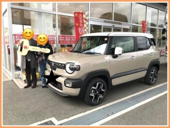 クロスビーを納車しました★