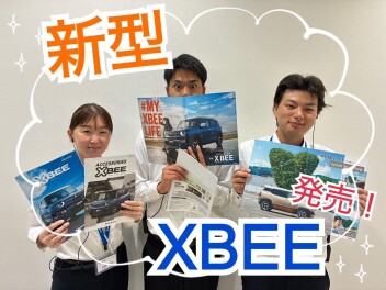 お待たせいたしました！新型クロスビー登場です！！