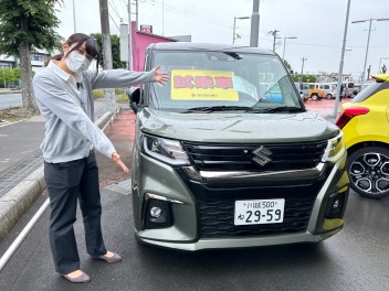 ソリオ展示中