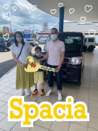 ご納車おめでとうございます！【スペーシア】
