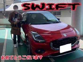 T様のスイフトご納車しました☆彡