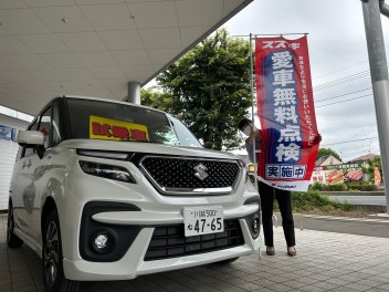 ソリオで行ってきました！！週末はスズキへ！！