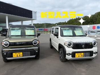 新型ハスラーご試乗できます！！