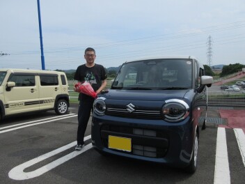 新車ワゴンRスマイルご納車頂きました！