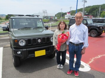 新車ジムニーご納車頂きました！
