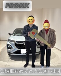フロンクスご納車しました