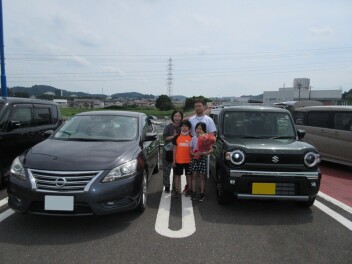 新車ハスラータフワイルドご納車頂きました！