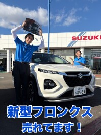 売れてるクルマ！フロンクス！　ご紹介いたします！