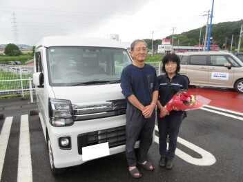 エブリイワゴンご納車♪
