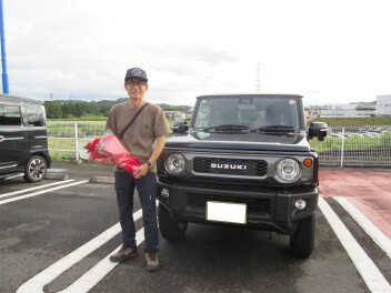 新車ジムニーご納車頂です！！