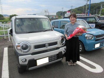 新車ハスラーご納車頂きました！！