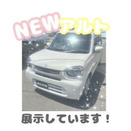 NEWアルトの展示車がはいりました！