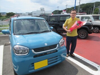 新車アルトご納車頂きました(^^♪