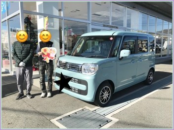 ☆彡スペーシア納車致しました☆彡