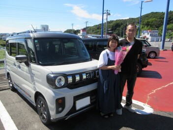新車スペーシアギアご納車です！