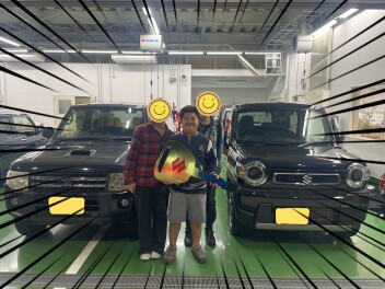 ご納車おめでとうございます!【ハスラー】