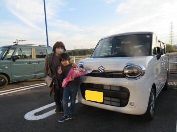 新車ワゴンRスマイル、ご納車いただきました！！