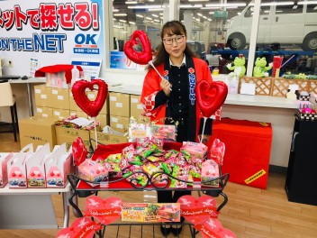 バレンタインフェア始まりましたよ♡