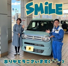 ワゴンＲスマイルご納車です☆