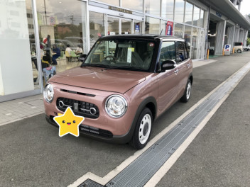 ラパン納車しました☆彡☆彡☆彡