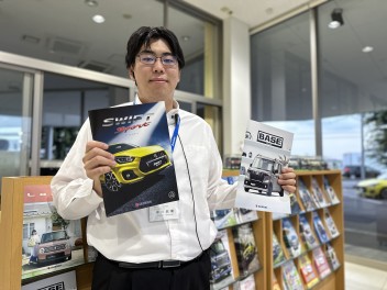スイスポ展示中！！