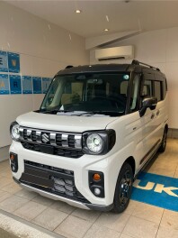 Ｕ様　スペーシアギアご納車おめでとうございます。