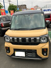 スペーシアギア納車しました。