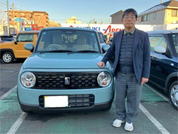 ラパンご納車しました。