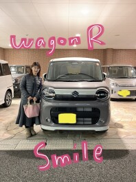 ワゴンＲスマイル納車しました！