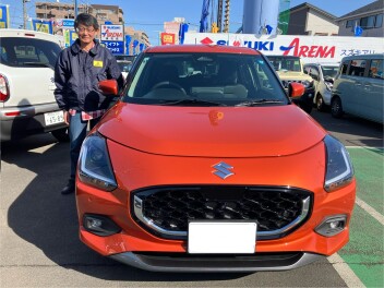 スイフトご納車しました。