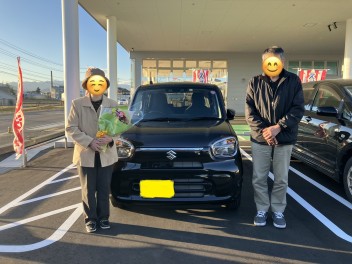 O様アルトご納車させていただきました。