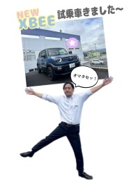 新型クロスビーの試乗車が来ましたよ！